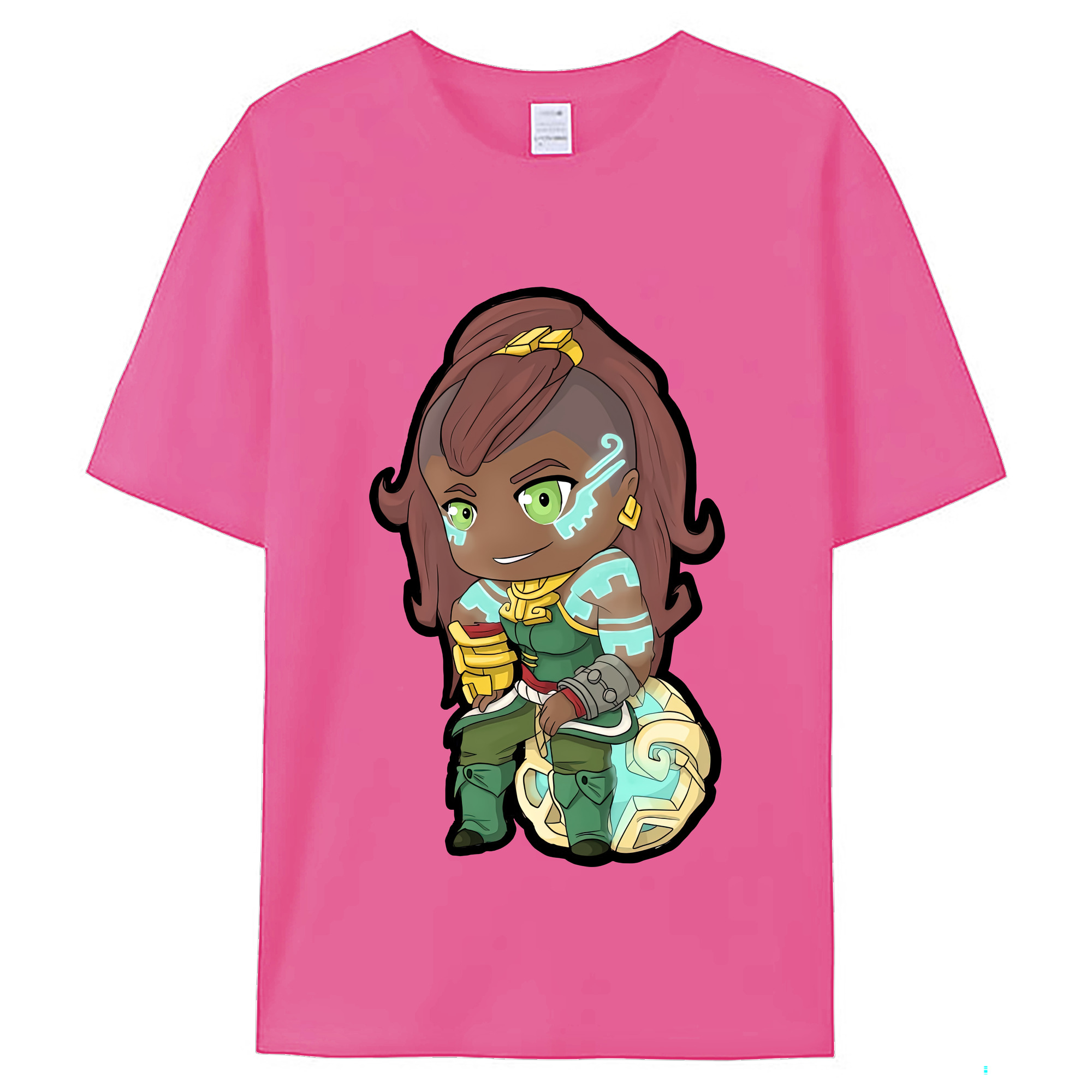（画像用） リーグ・オブ・レジェンド League of Legends LOL レディースカジュアルプリントTシャツ（綿100％）